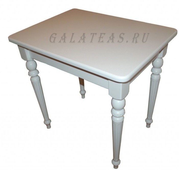 Кухонный стол Черри в белом цвете