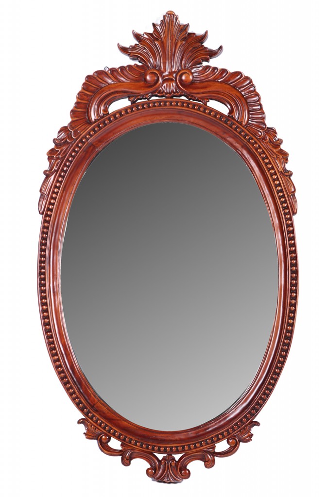 Зеркало RC3226 цвет: Вишня. Mirror espi kaccang atom, ANTIQUE