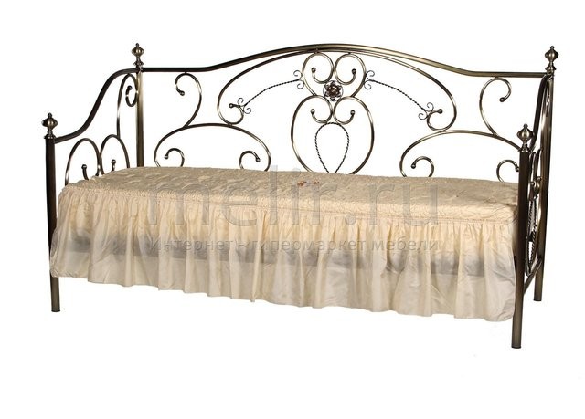 Кровать 9910 - 90х200 см, цвет: Antique Brass - Античная медь