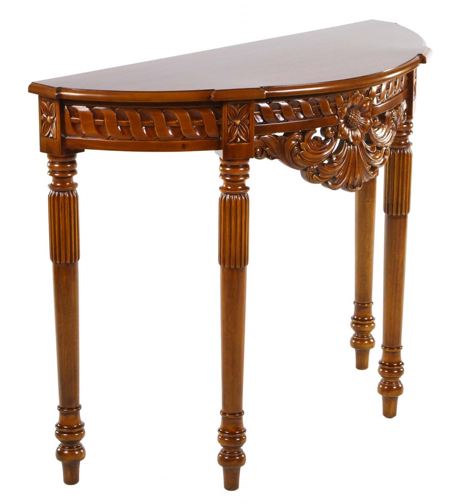 Столик-консоль CSR-01 цвет: Итальянский орех. VERSAILLE CONSOLENBA, NBA Pecan M