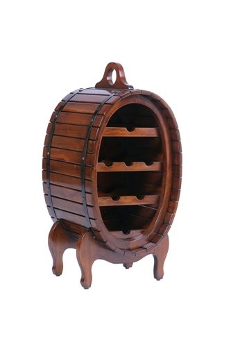 Винная стойка MK-WN04, цвет: Вишня. William wine cabinet ANTIQUE