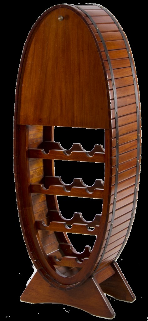 Винная стойка MK-WN05 цвет: Итал.орех. Christian wine cabinet. NBA Pecan M