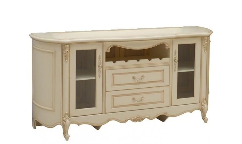 Сервант без зеркала Милано, Buffet without mirrow, цвет: Слоновая кость