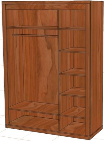 Наполнение для шкафа Селена