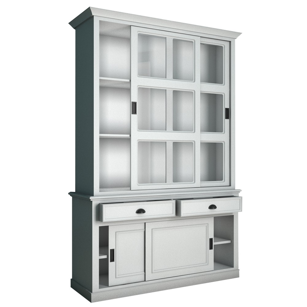 Буфет Palermo купе с открытыми дверками