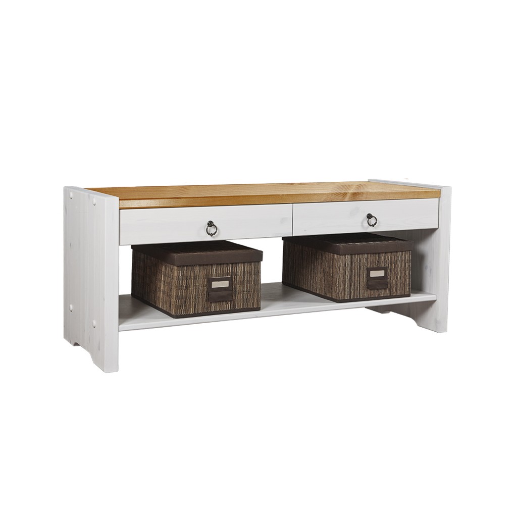 Лавочка для дачи из массива дерева