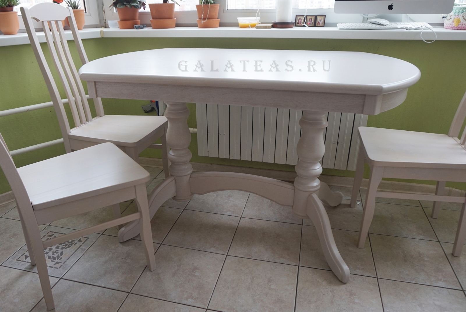 Обеденная группа Версаль натуральное дерево