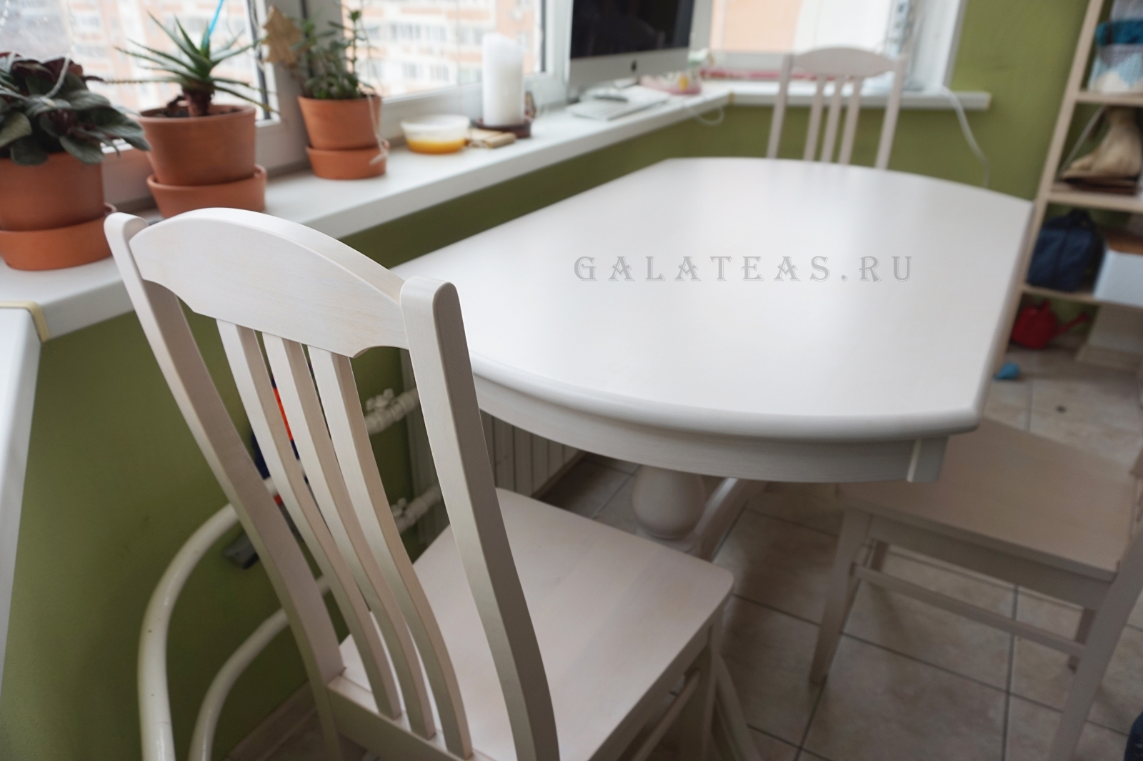 Светлая Обеденная группа Версаль 4