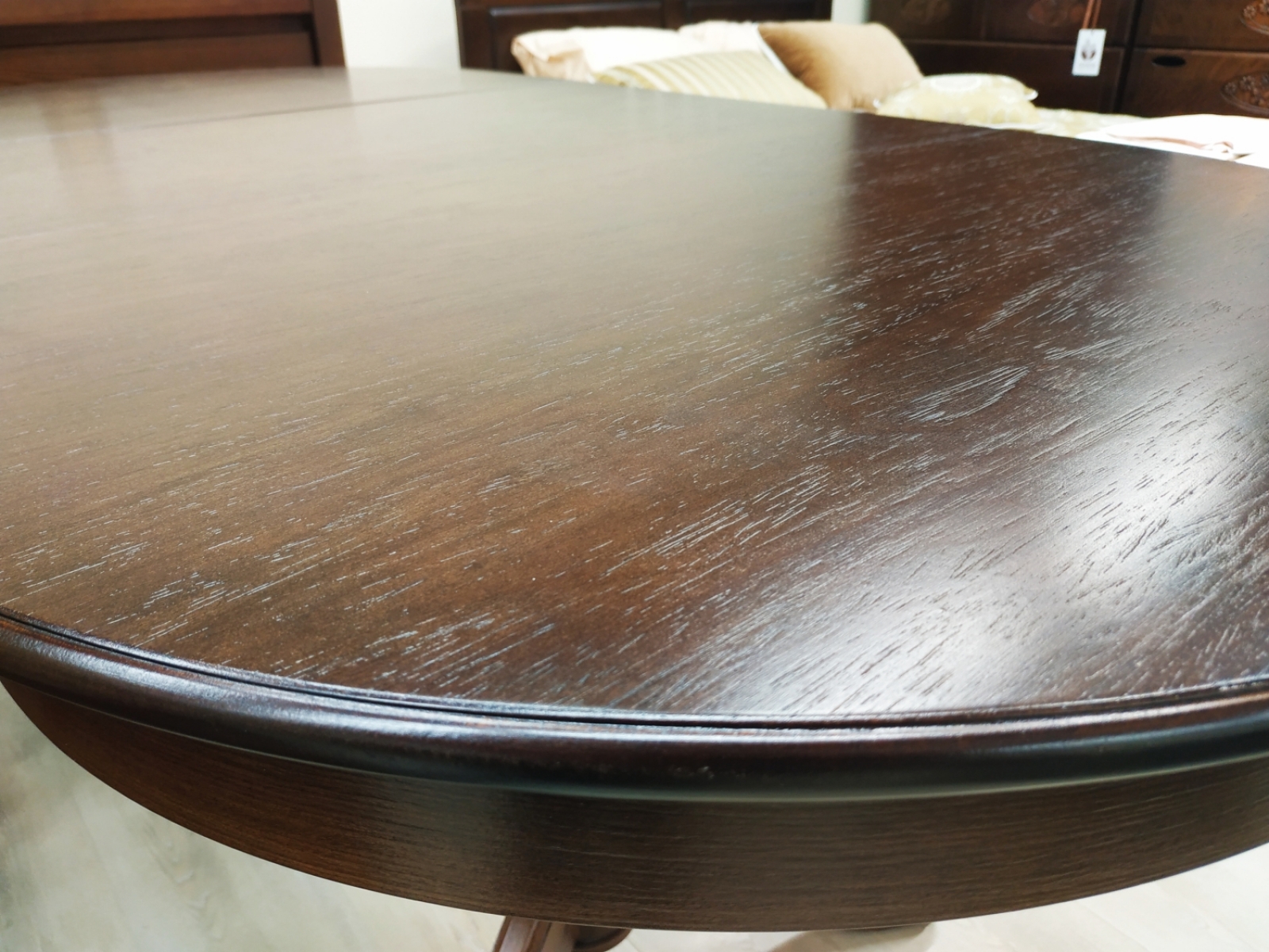 Столешница со шпоном в цвете Грецкий орех