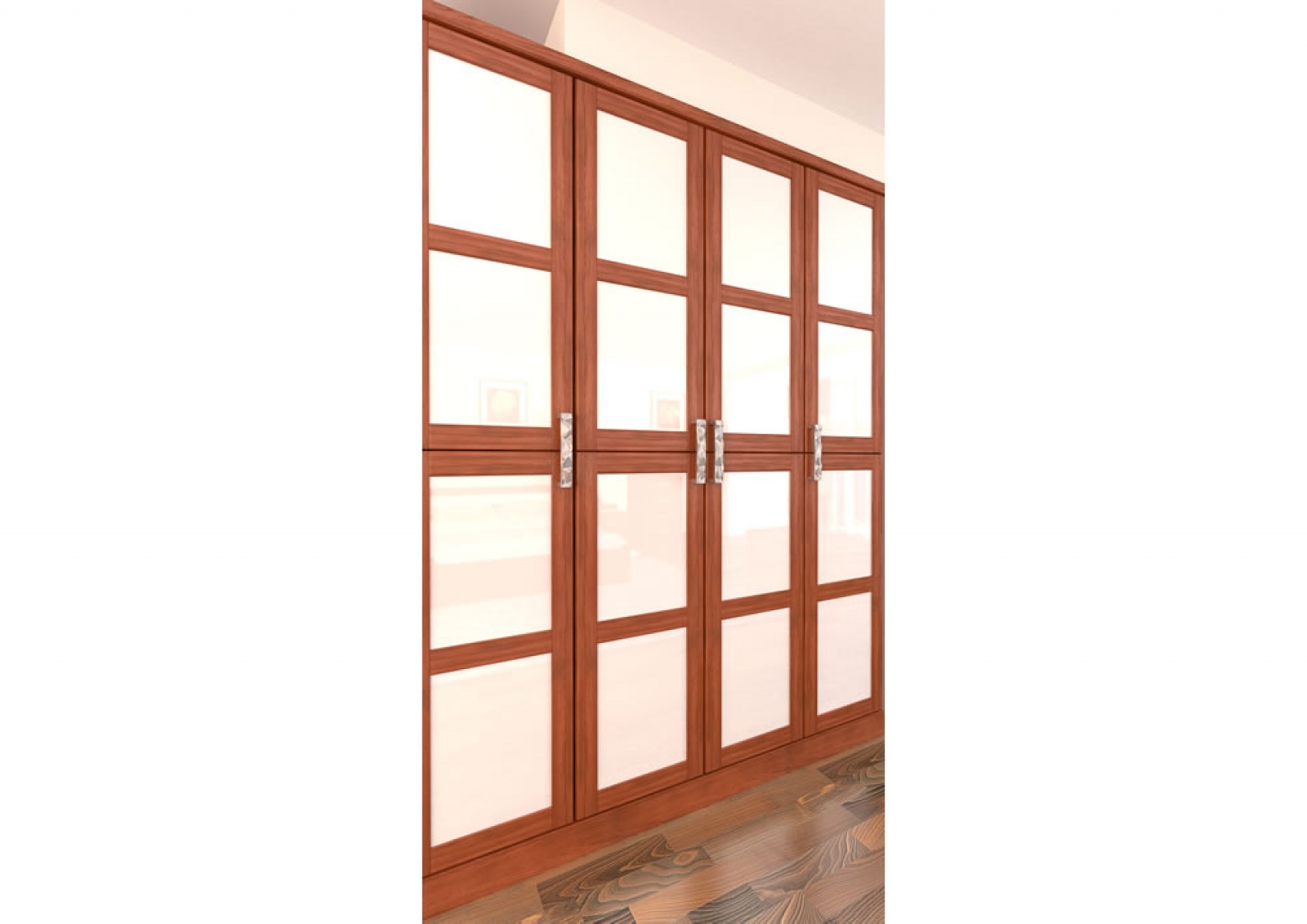 Шкаф Парма бук Старая Вишня