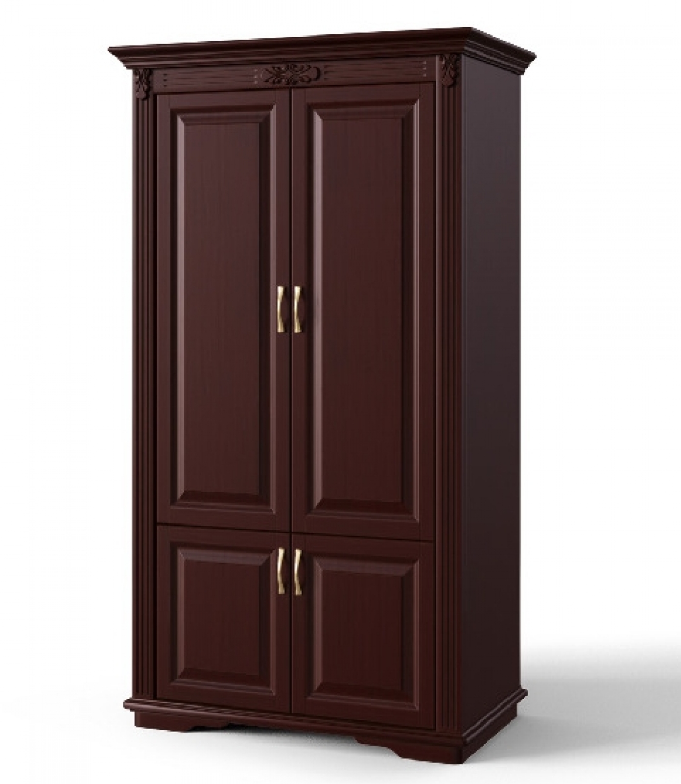 Шкаф Палермо 2ств бук Красное дерево 2-1