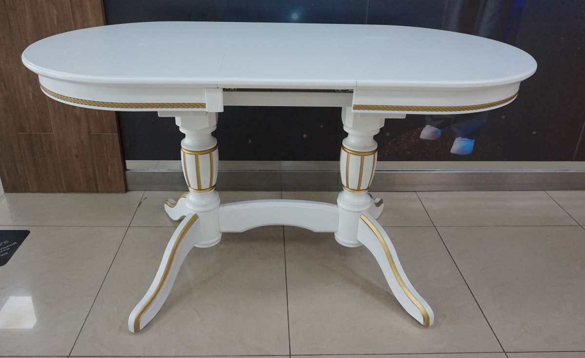 Стол Версаль Белый с патиной