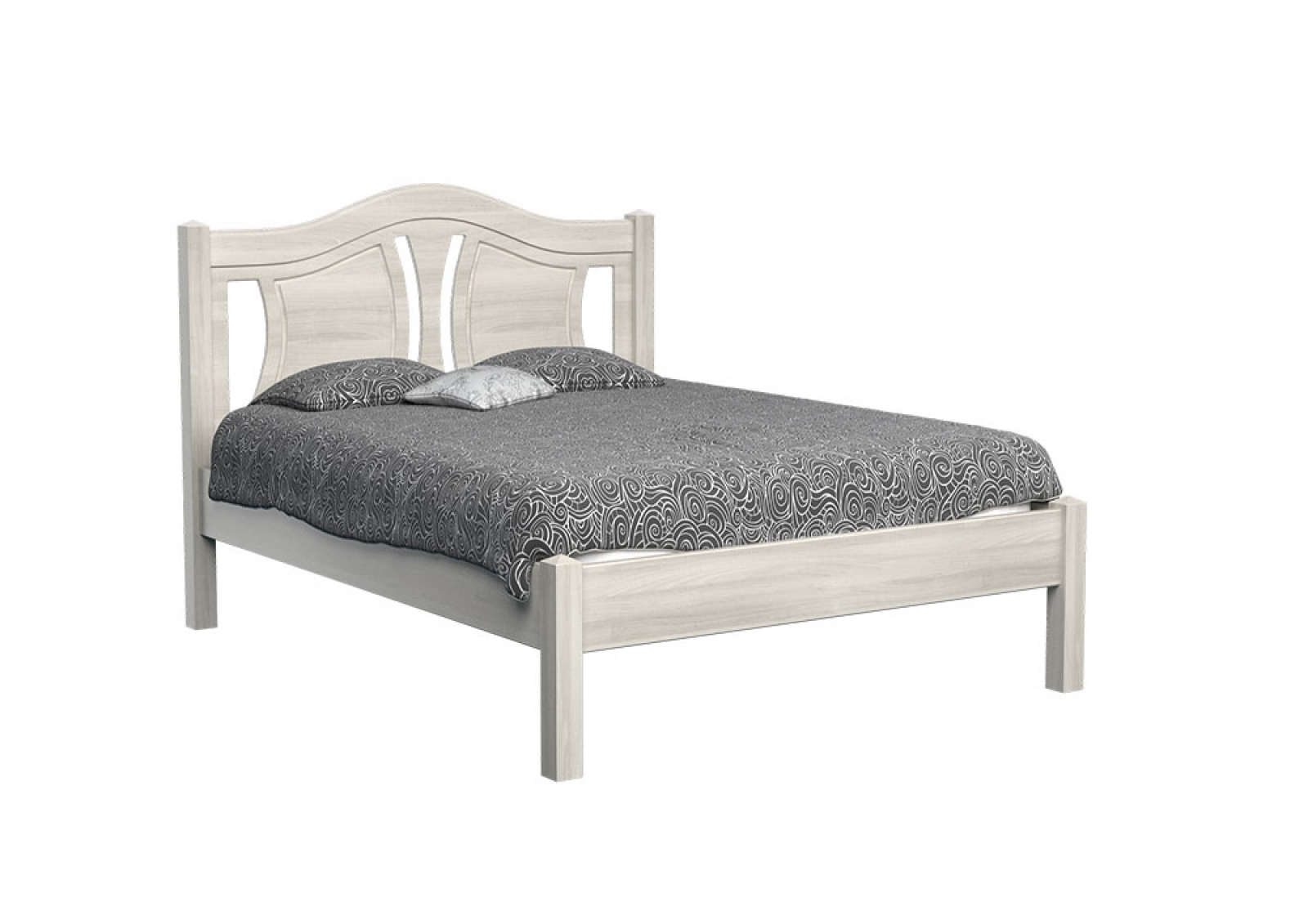 Кровать Авиньон бук Беленый дуб