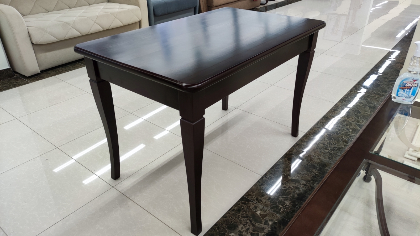 Стол Элегант массив бука в цвете №7