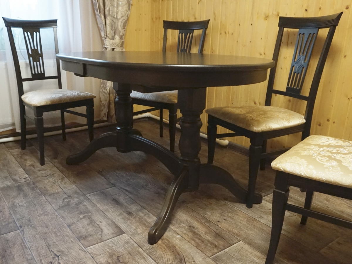 Кухонный стол Версаль овальный