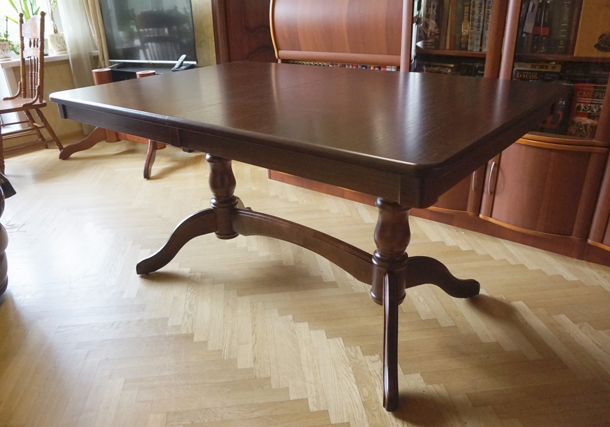 Стол Версаль в цвете Грецкий орех